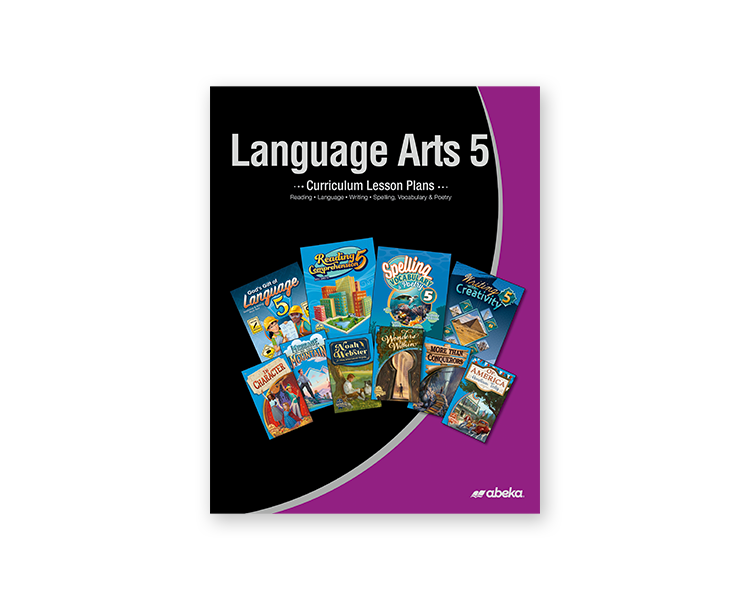 LanguageArts 5 Curriculm Lesson Plans Cover Image